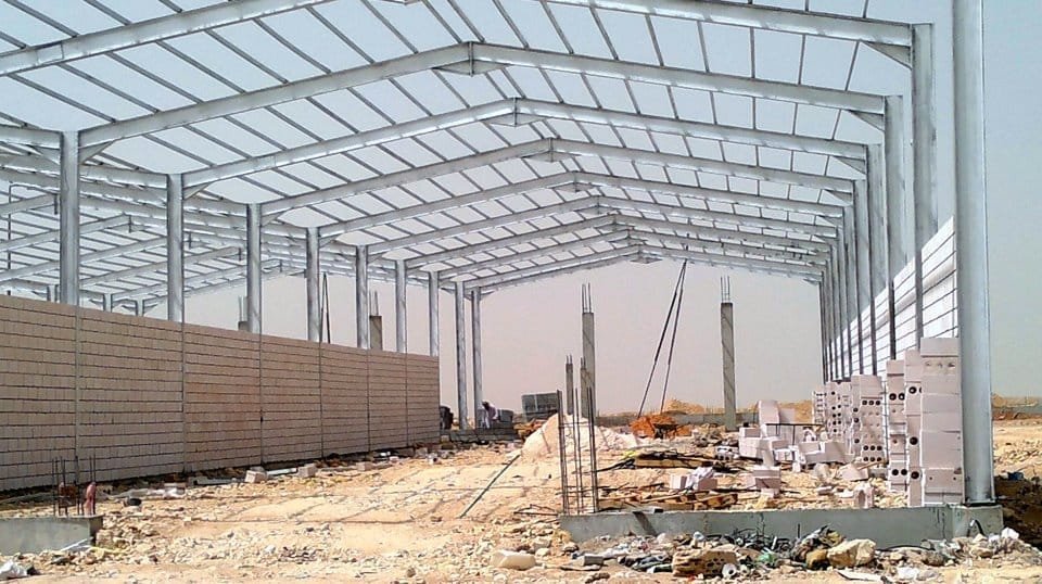 هناجر ومستودعات الرياض - تنفيذ جديد في الرياض